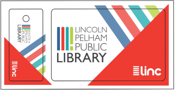Picture of Lincoln Pelham Public Library card.