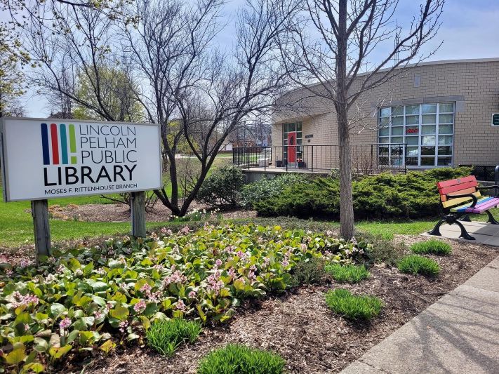 Picture of Vineland Branch in the spring