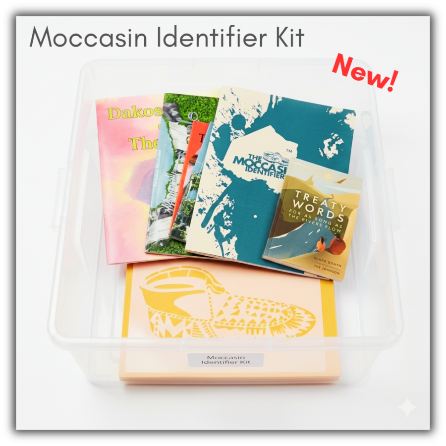 Moccasin Identifier Kit - Holdable. Can be borrowed for two weeks. Can be delivered to other LPPL locations. AI generated image.
